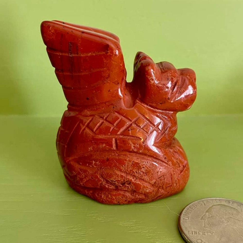 Dragon - red jasper